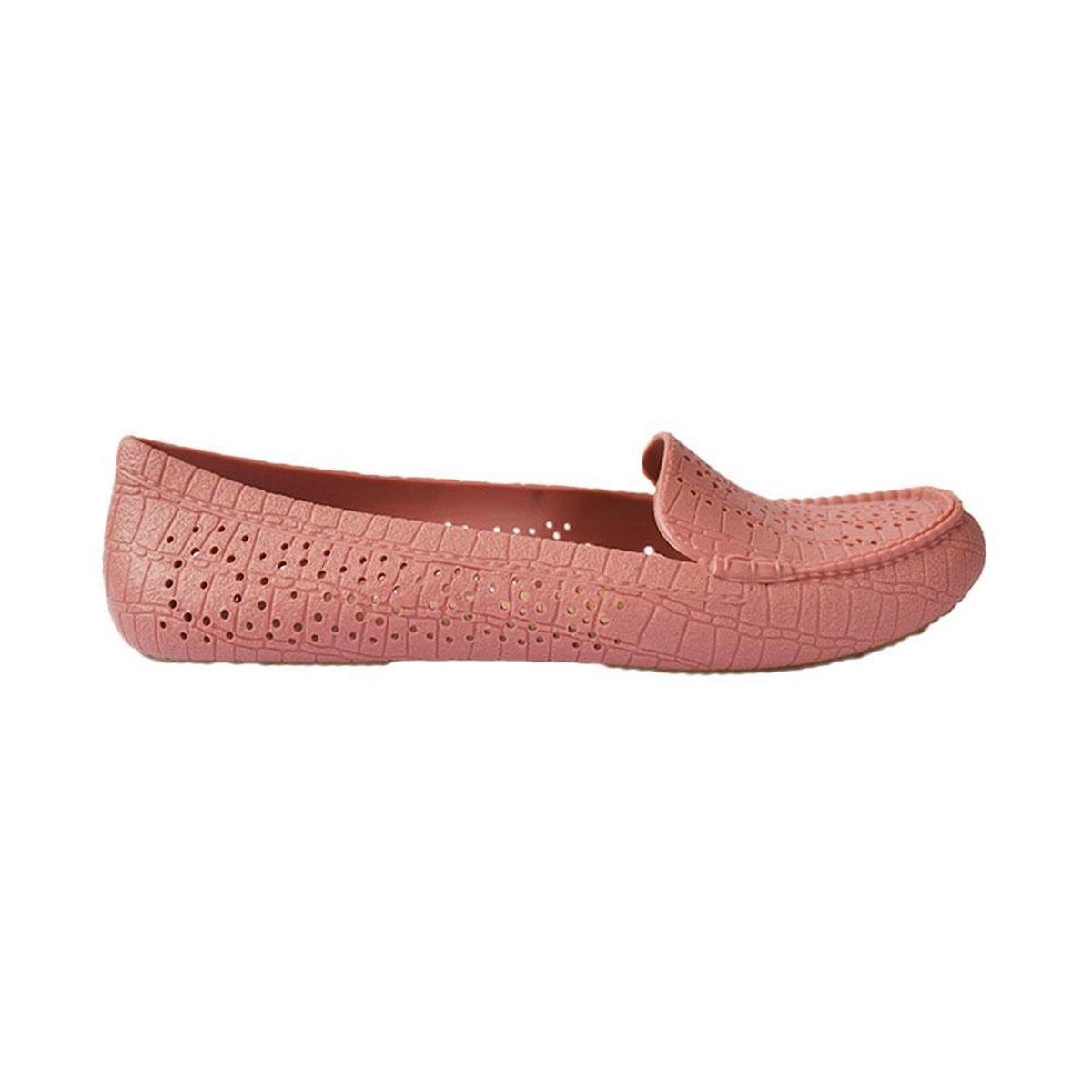 Mocassim Crocoh Janahina Morena - Rosê | Netshoes