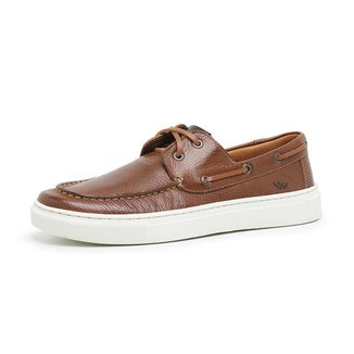 Mocassim Dockside Masculino Couro Estilo Casual Confortável