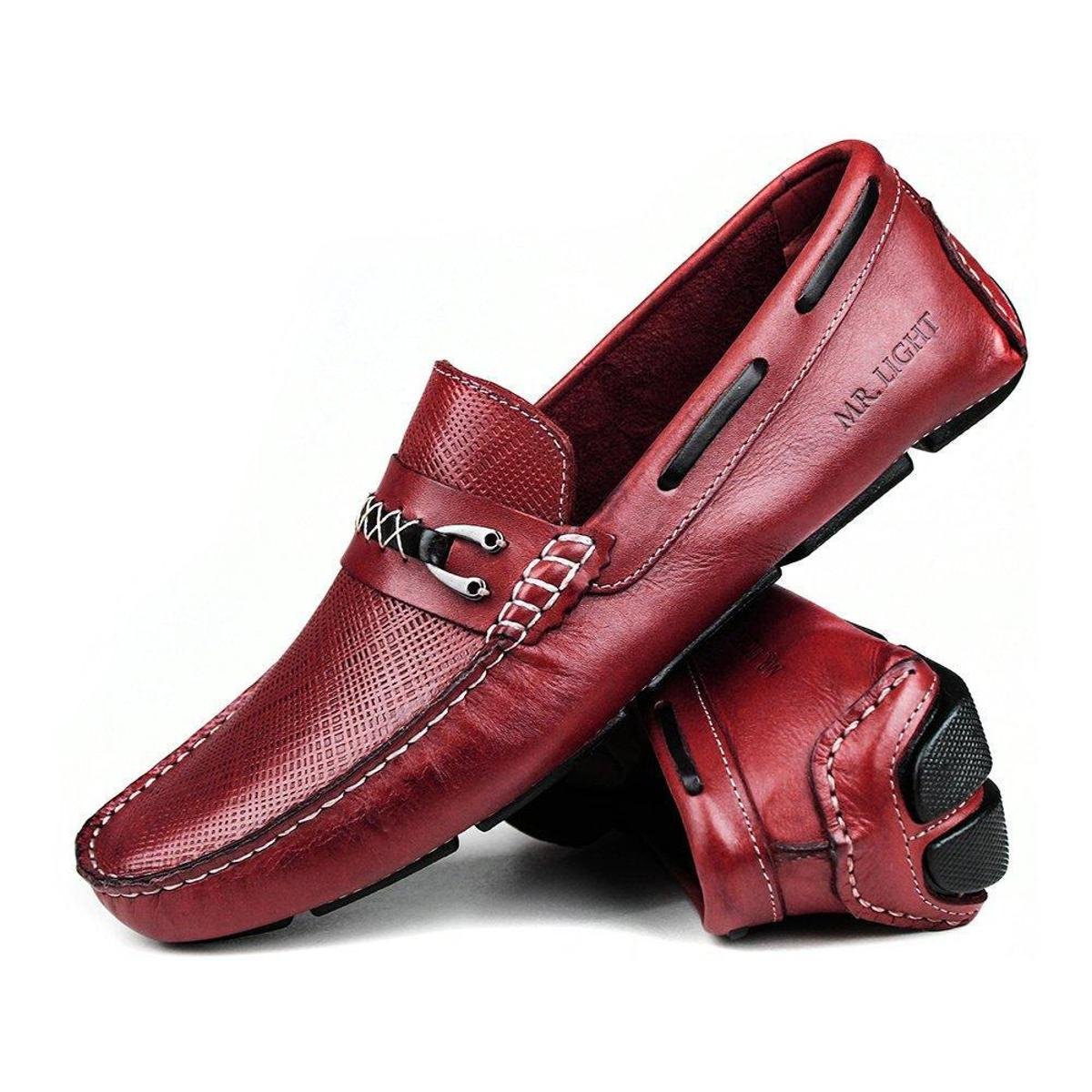 Mocassim Dockside Masculino Latego Craft Berlin - Vermelho | Netshoes
