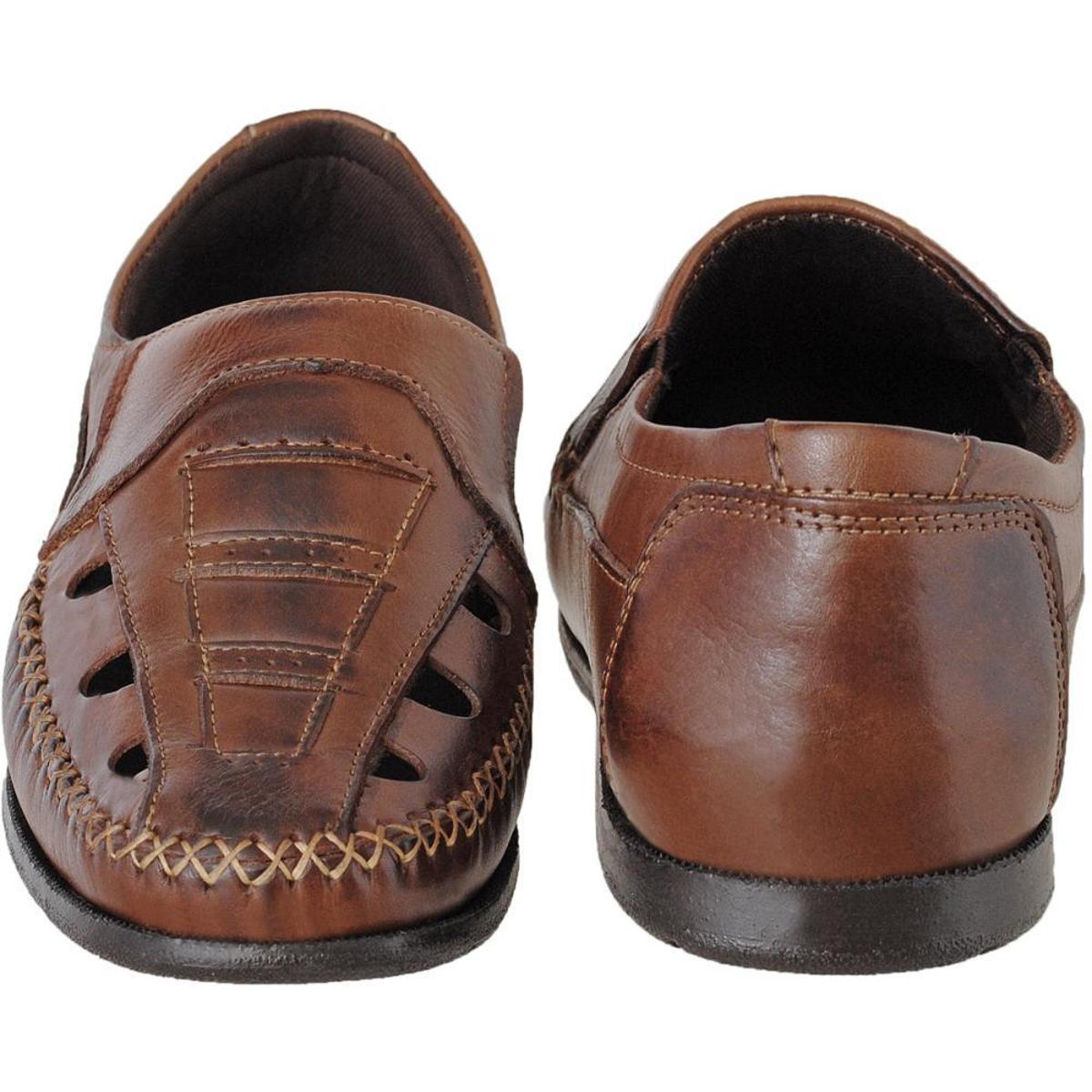 Mocassim Drive Euro Flex Couro Clássico Conforto Macio Leve Masculino -  Marrom | Netshoes