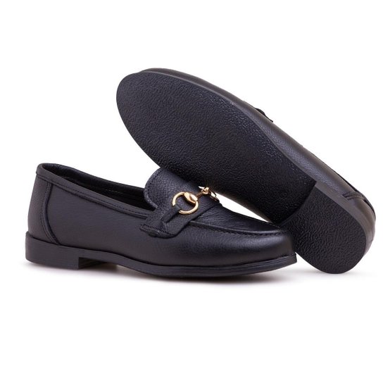 Mocassim Feminino Ipê Mulato Sapatilha Bridão Conforto Couro
