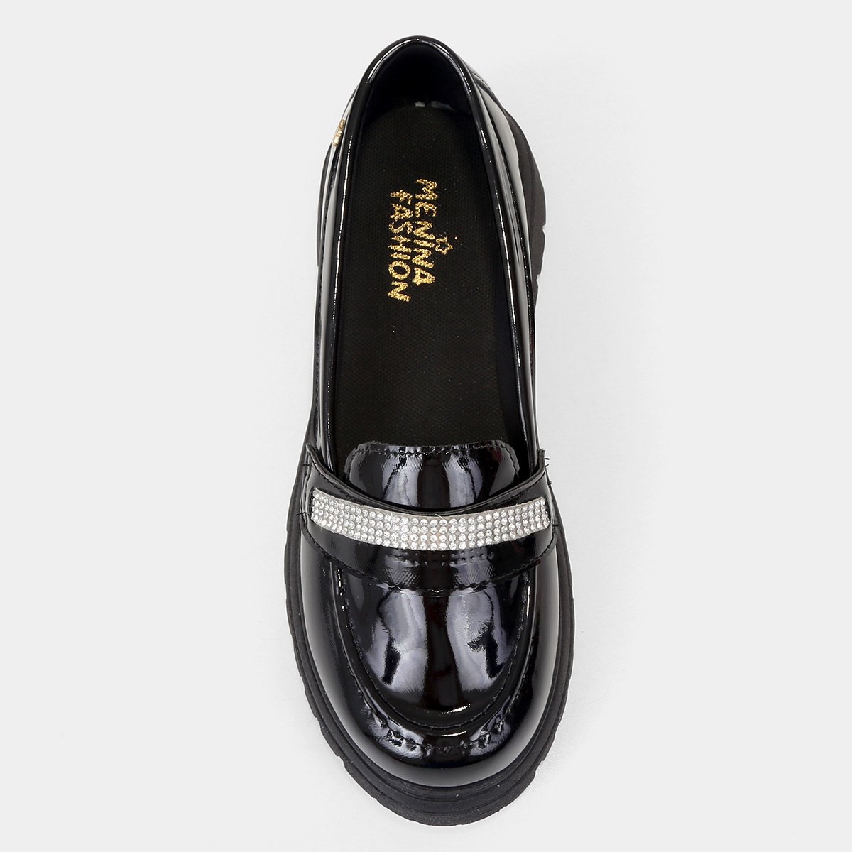 Mocassim Infantil Menina Fashion Strass - 2