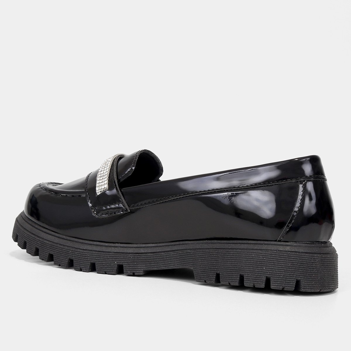 Mocassim Infantil Menina Fashion Strass - 3