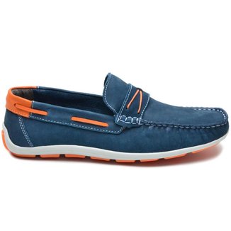 Mocassim Masculino Azul Marinho C8020 Cla-Cle