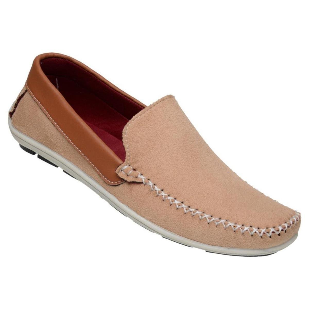 Mocassim Masculino Dock Sider Moda Casual Drive Sem Cadarço - Amarelo |  Netshoes