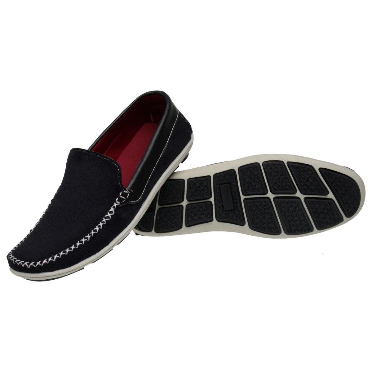 Mocassim Masculino Moderno Confortável - Preto | Netshoes