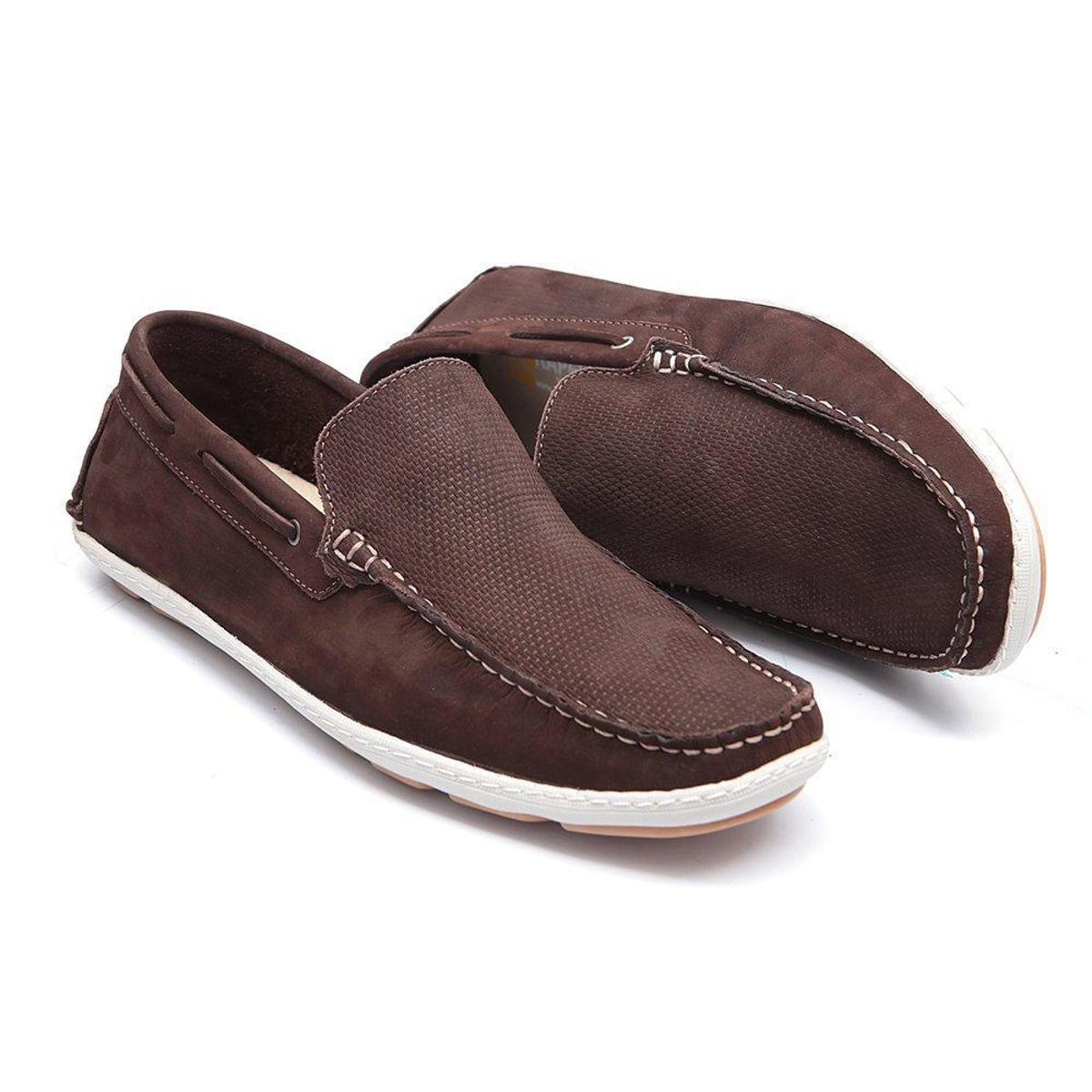 Mocassim Masculino Sport Kapell - Cafe | Netshoes