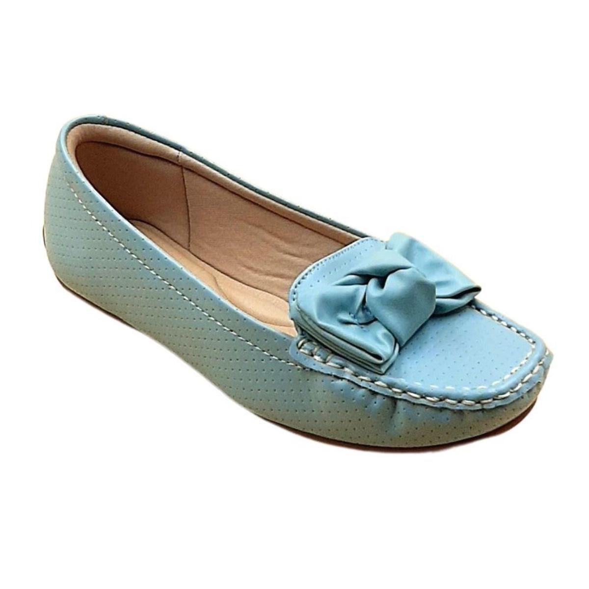 Mocassim Modare Ultra Conforto Feminino 7035642 - Azul Turquesa | Netshoes