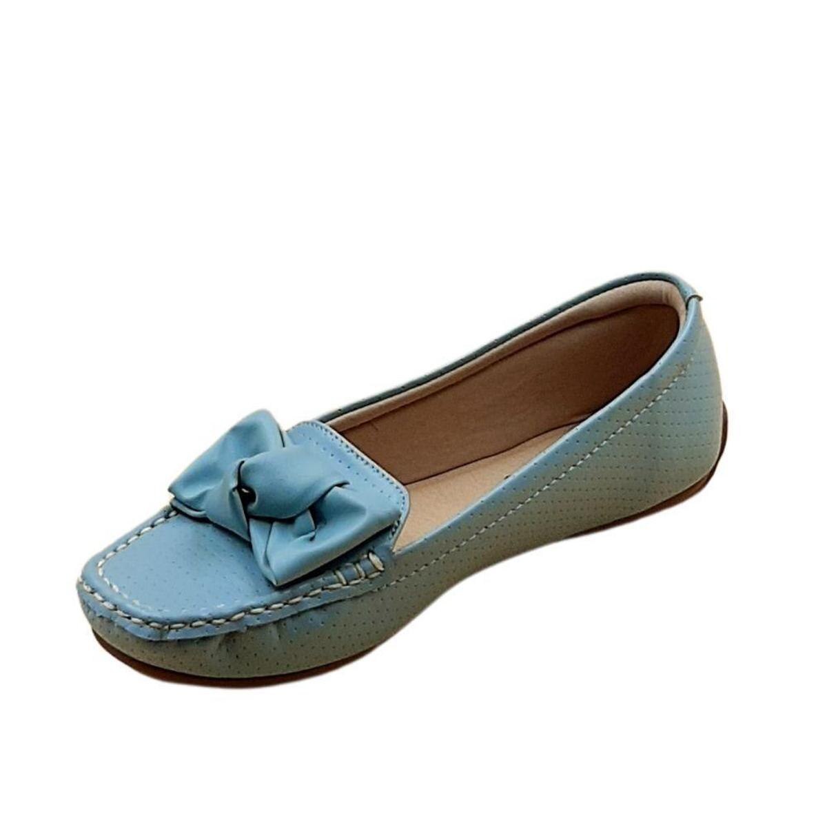Mocassim Modare Ultra Conforto Feminino 7035642 - Azul Turquesa | Netshoes