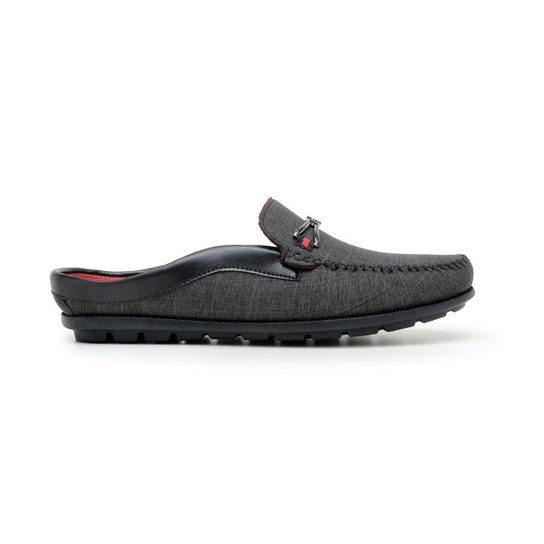 Mocassim Op Santos  Colado E Costurado Solado De Borracha Casual Exclusivo Masculino
