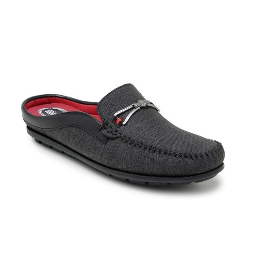 Mocassim Op Santos  Colado E Costurado Solado De Borracha Casual Exclusivo Masculino