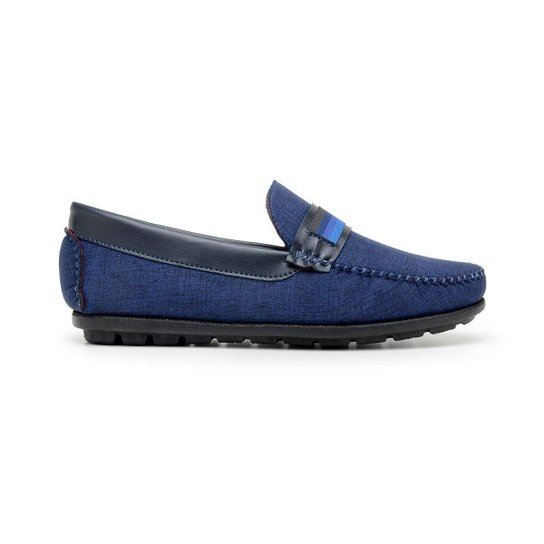 Mocassim Op Santos  Colado E Costurado Solado De Borracha Casual Exclusivo Masculino