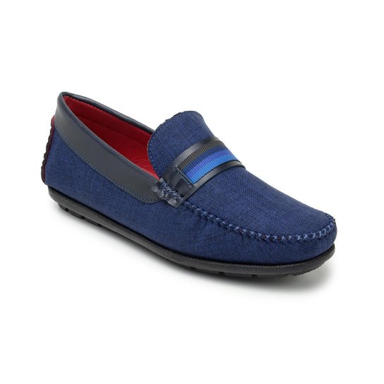 Mocassim Op Santos  Colado E Costurado Solado De Borracha Casual Exclusivo Masculino