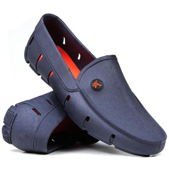 Menor preço em Mocassim Sapatilha Injetado Extra Leve Masculino - Azul