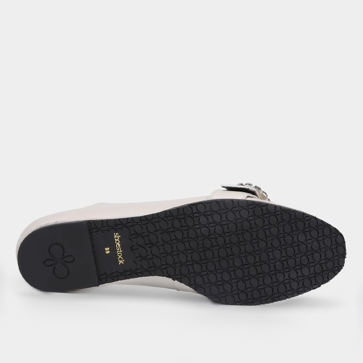 Mocassim Shoestock Fivela Strass Feminino - 6
