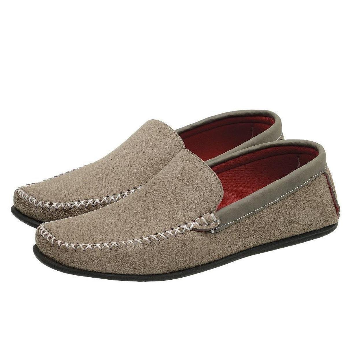 Sapato Mocassim Masculino Sandro Moscoloni Lohan Cinza Grey - Sandro  Moscoloni