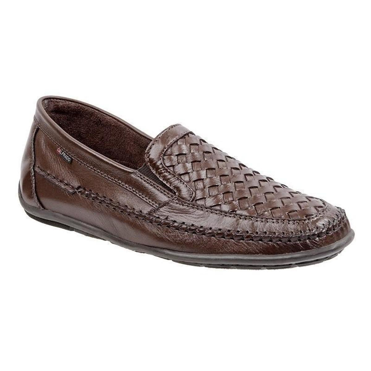 Mocassim Vegetale Calprado Masculino - Chocolate+Caqui | Netshoes