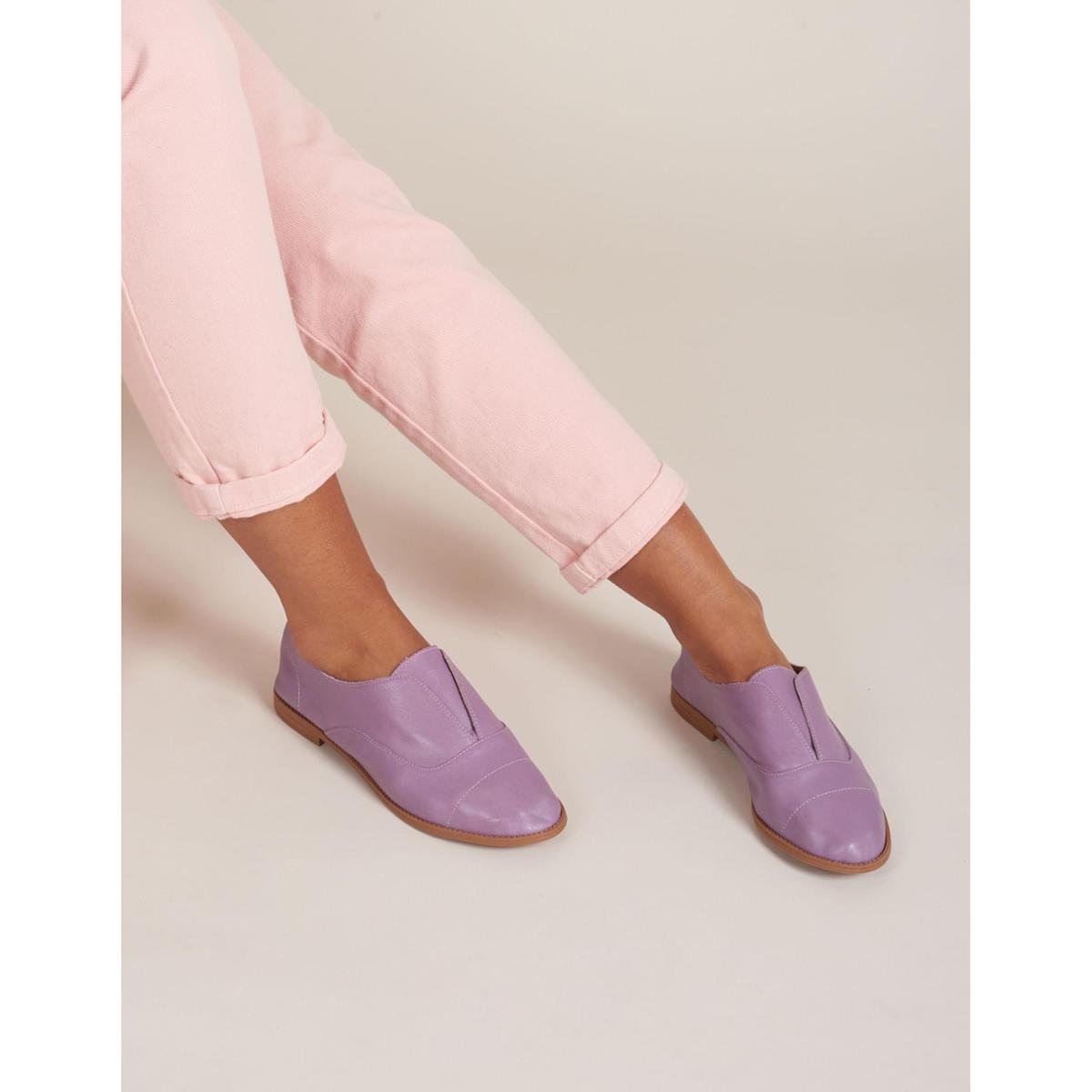 Mocassim Via Mia Feminino - Lilás | Netshoes