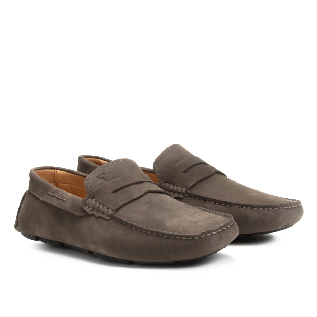 Mocassim Vr Drive Nobuck Masculino - Marrom Escuro | Netshoes