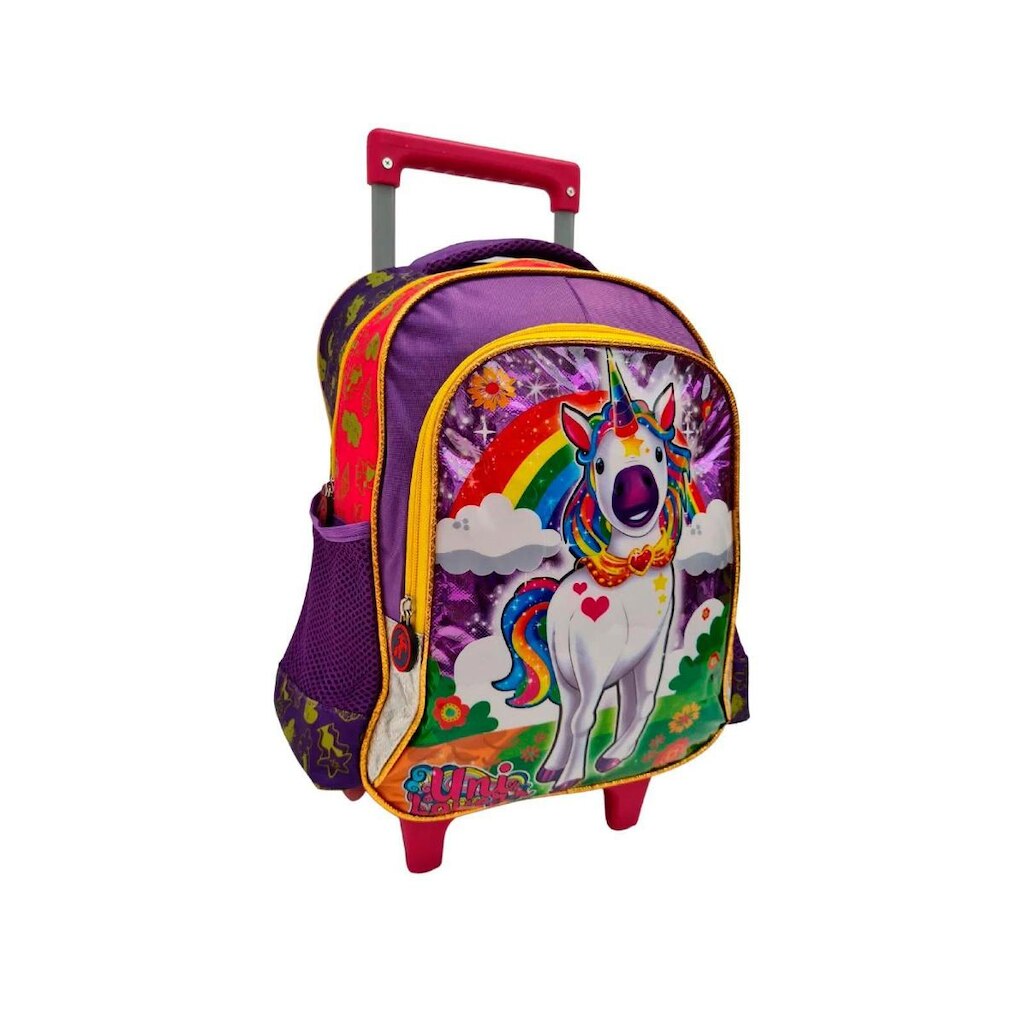 MOCHILA 2RODINHAS ESCOLAR INFANTIL UNI LOVERS