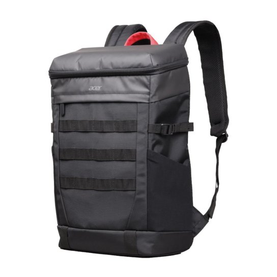 Mochila Acer Nitro ABG232 - para Notebook - Resistente a Água - Cinza e Vermelha - Cinza+Vermelho Menor preço em Mochila Acer Nitro ABG232 - para Notebook - Resistente a Água - Cinza e Vermelha - Cinza+Vermelho