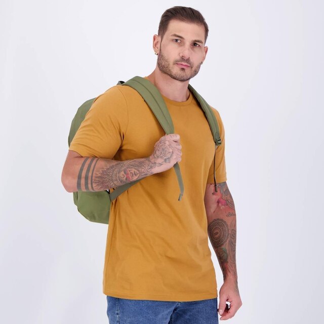 Mochila Adidas Clássica Bars Verde