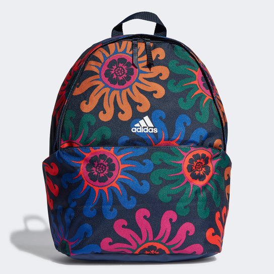 Mochila Adidas Farm Estampada Feminina - Colorido Menor preço em Mochila Adidas Farm Estampada Feminina - Colorido