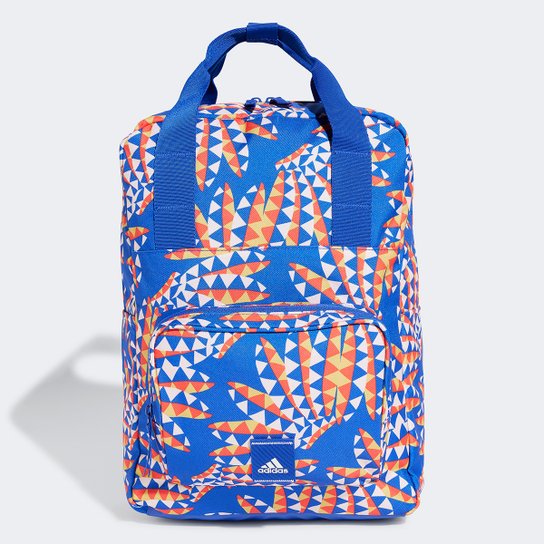 Mochila Adidas Farm Prime Feminina - 20L - Azul+Laranja Menor preço em Mochila Adidas Farm Prime Feminina - 20L - Azul+Laranja