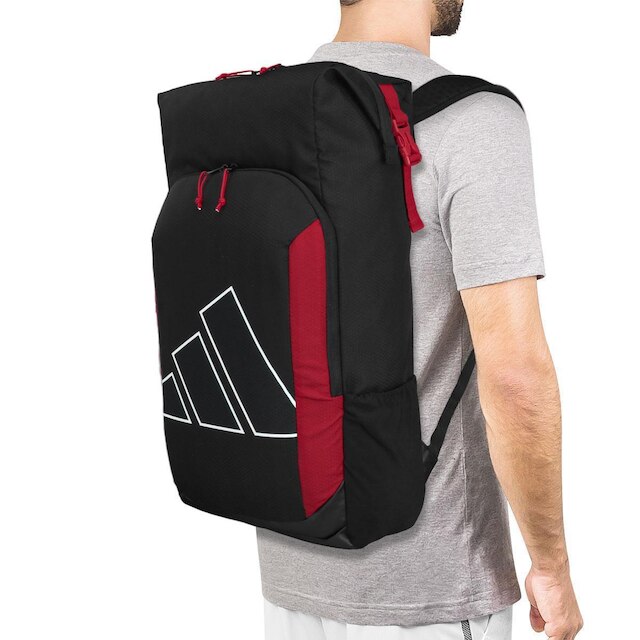 Mochila Adidas Multigame 3.3 Preta e Vermelha
