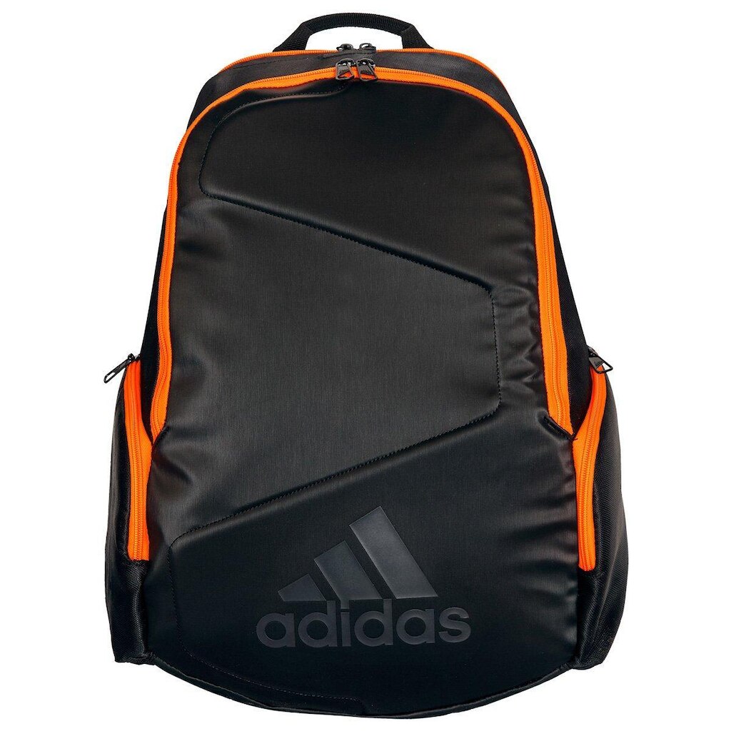 Mochila Adidas para Padel Pro 2.0 Tour Preta e Laranja
