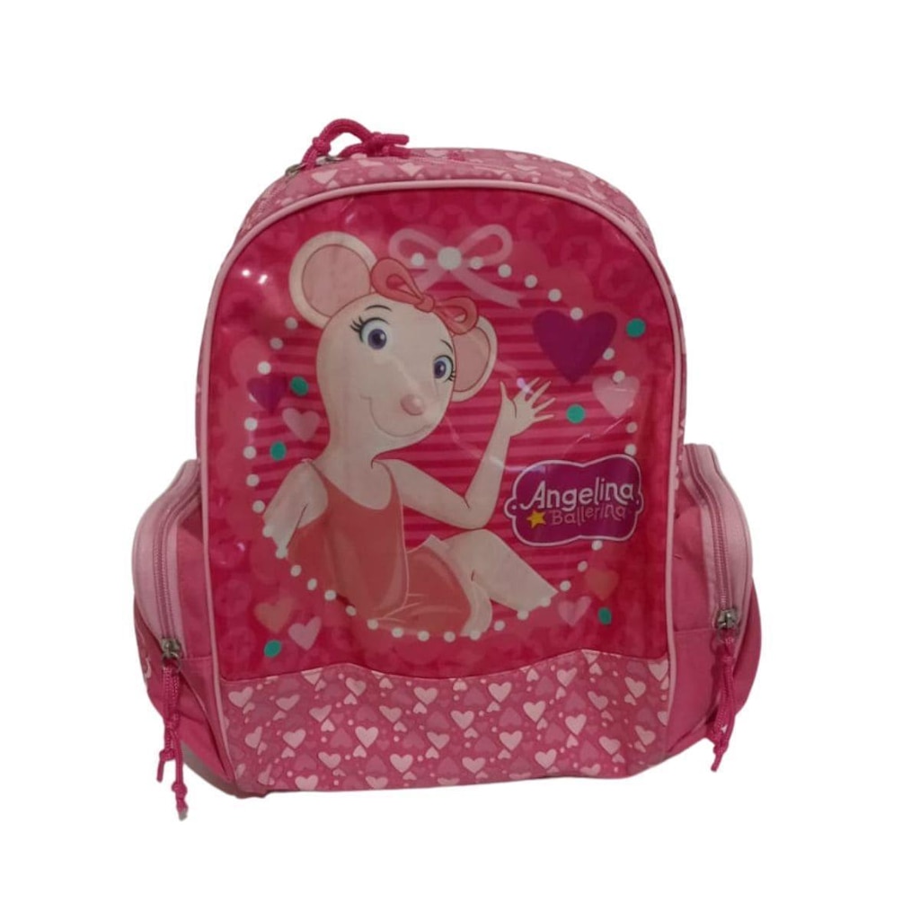 Mochila Angelina Infantil Bailarina 19295 - Rosa