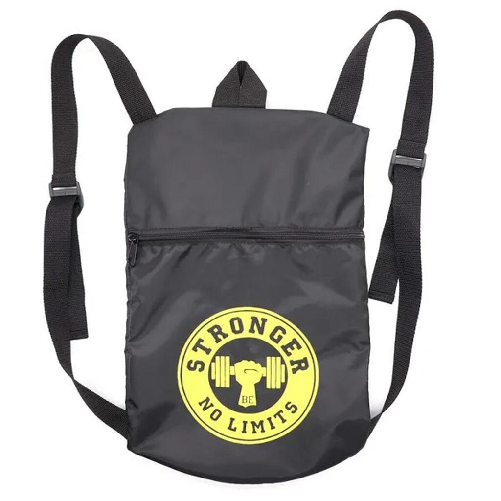 Mochila Bag Com Ziper Be Stronger