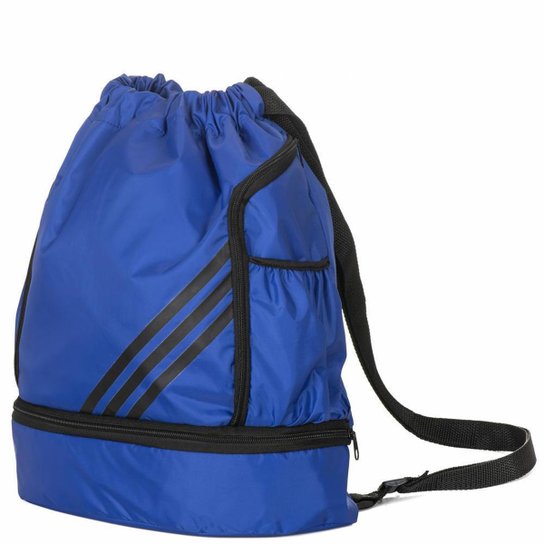 Mochila bag Esportiva Futebol Basquete Beach Academia - Azul+Preto Menor preço em Mochila bag Esportiva Futebol Basquete Beach Academia - Azul+Preto