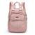 Mochila Bolsa Feminina Executiva Notebook Reforçada Usb - Rosa