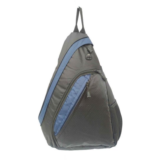 MOCHILA BOLSA TRANSVERSAL TIRACOLO POCHETE SAIDA PARA FONE - Azul Menor preço em MOCHILA BOLSA TRANSVERSAL TIRACOLO POCHETE SAIDA PARA FONE - Azul