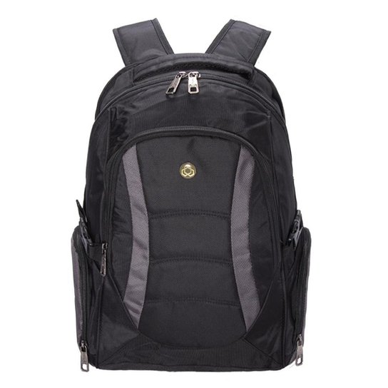 Mochila Bolsa Trinus Dia a Dia Trabalho Reforçada Viagem - Preto Menor preço em Mochila Bolsa Trinus Dia a Dia Trabalho Reforçada Viagem - Preto