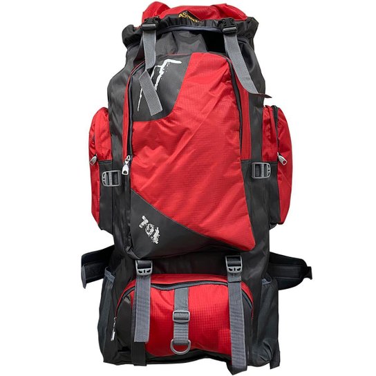 Mochila Camping Impermeável 70 litros Trekking Caminhada Trilha - Vermelho é ruim? Mochila Camping Impermeável 70 litros Trekking Caminhada Trilha - Vermelho é boa?