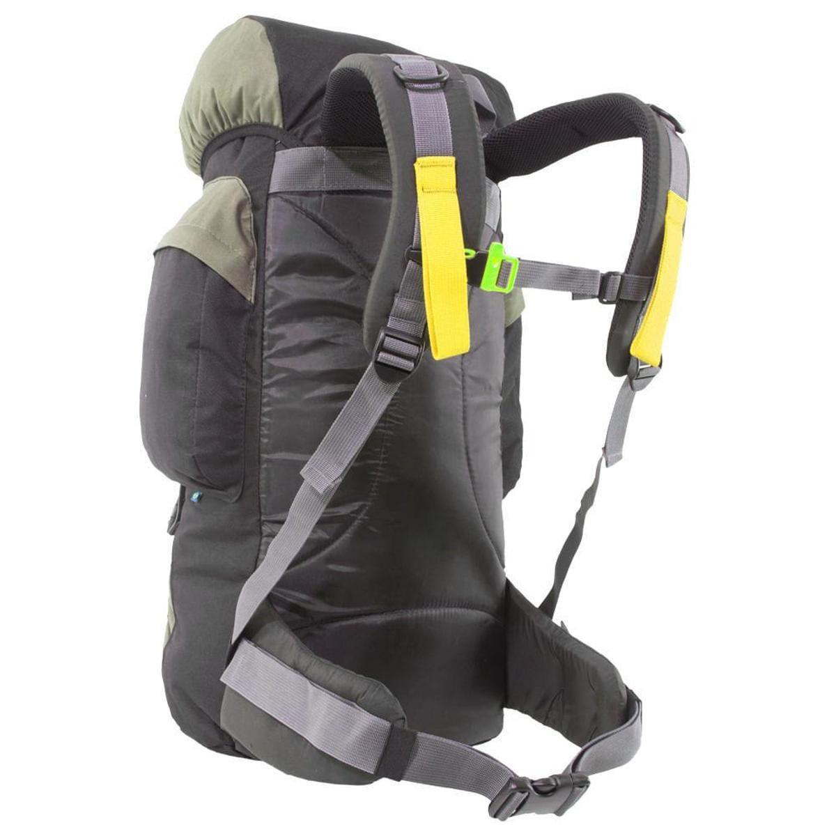 Mochila Cargueira Nautika Intruder 45 Litros - Marrom+Preto | Netshoes