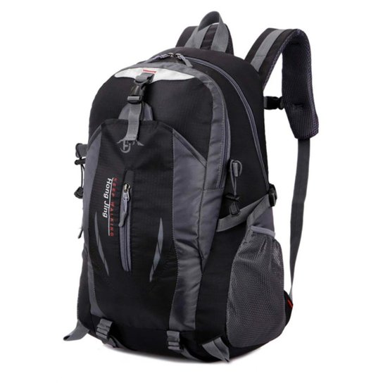 Mochila Cargueira para Caminhada Resistente à Água - Preto Menor preço em Mochila Cargueira para Caminhada Resistente à Água - Preto