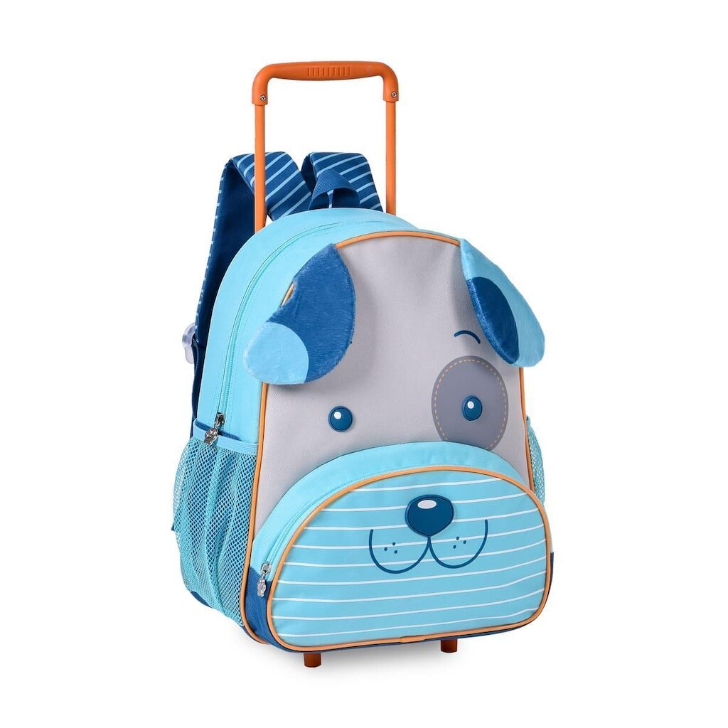 Mochila Carrinho Cachorrinho Bolsa Escolar Bichinhos Unissex