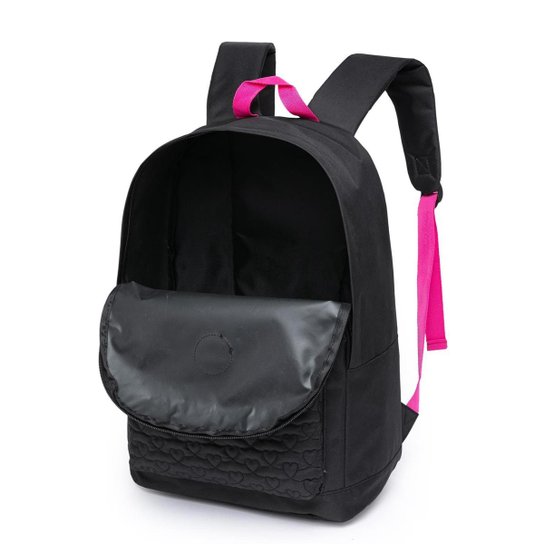 Mochila Casual Bolsa Espaçosa Faculdade Escolar Grande