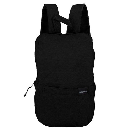 Mochila Casual e Esportiva Pequena em Poliéster - León - Convoy Sport - Preto Menor preço em Mochila Casual e Esportiva Pequena em Poliéster - León - Convoy Sport - Preto