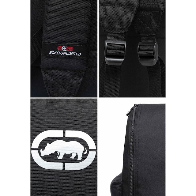 Mochila Casual Ecko Reforçada Grande Bolsa Escolar 20 Litros