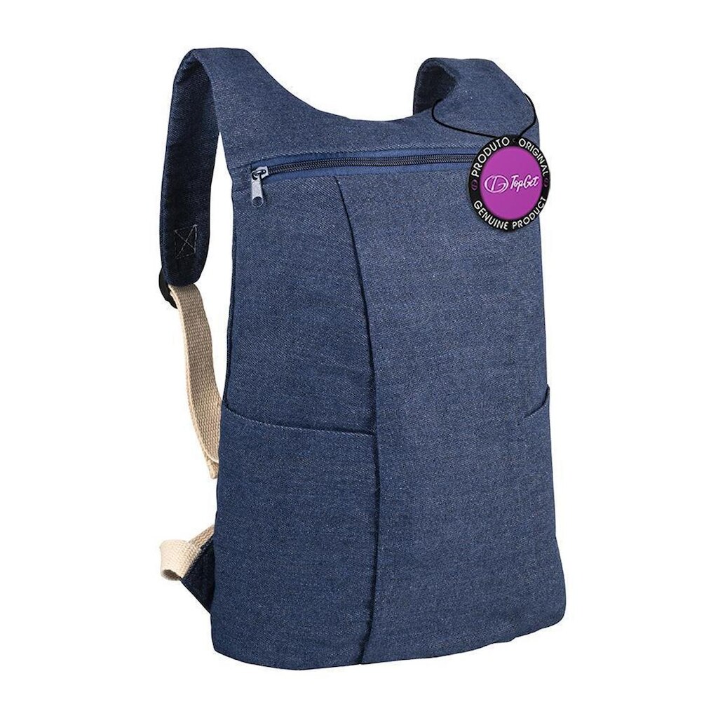 Mochila Casual em Jeans Denim Brunei TopGet