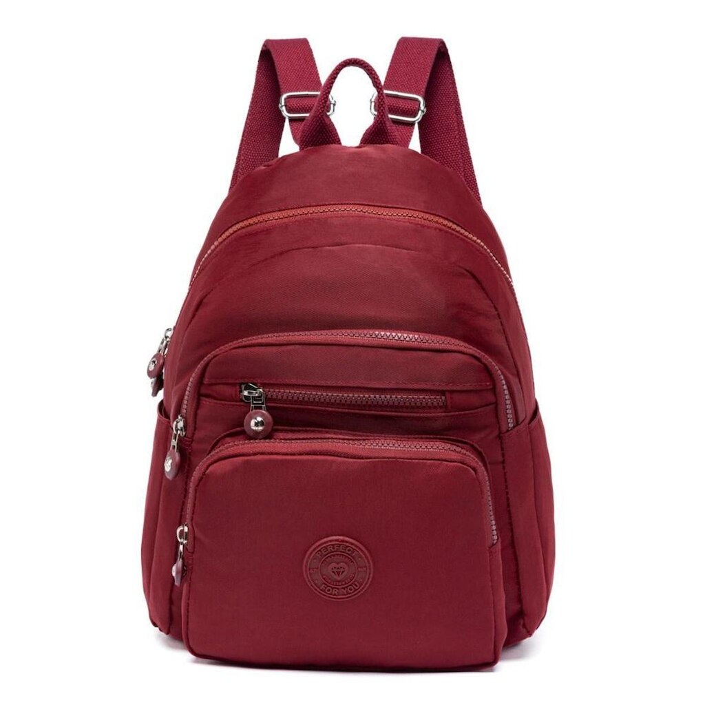 Mochila Casual Feminina Compacta com Bolsos 8 Litros