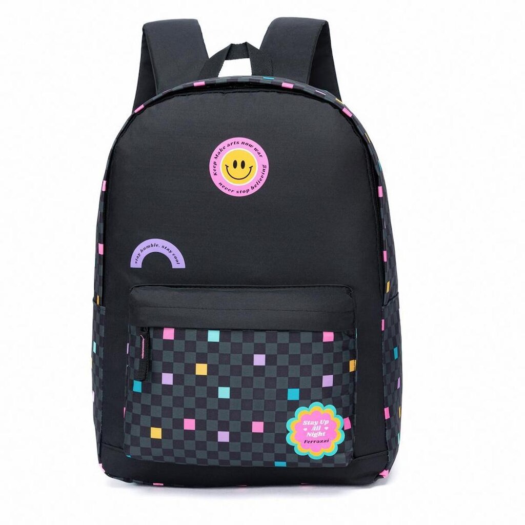 Mochila Casual Universidade Escolar Juvenil Resiste