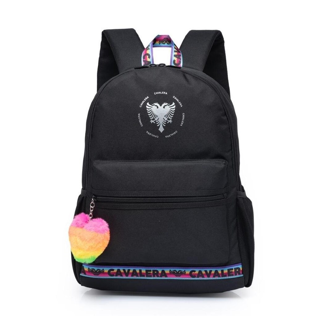 Mochila Cavalera Feminina Resistente Escolar 17 Litros
