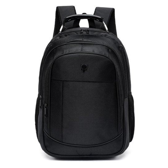 Mochila Cavalera Feminina Resistente Trabalho Espaçosa Notebook - Preto Menor preço em Mochila Cavalera Feminina Resistente Trabalho Espaçosa Notebook - Preto