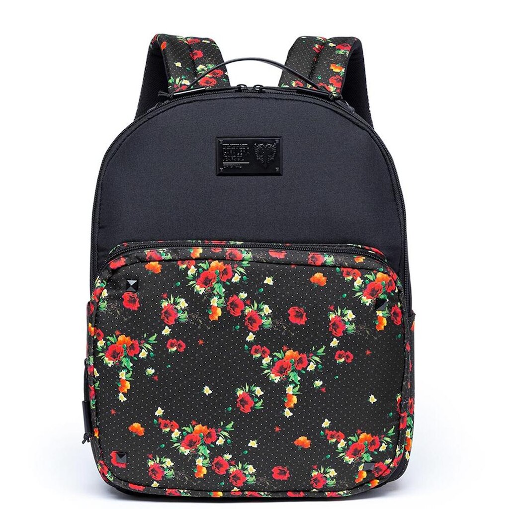 Mochila Cavalera flower dots Estampada Reforçada 13 Litros