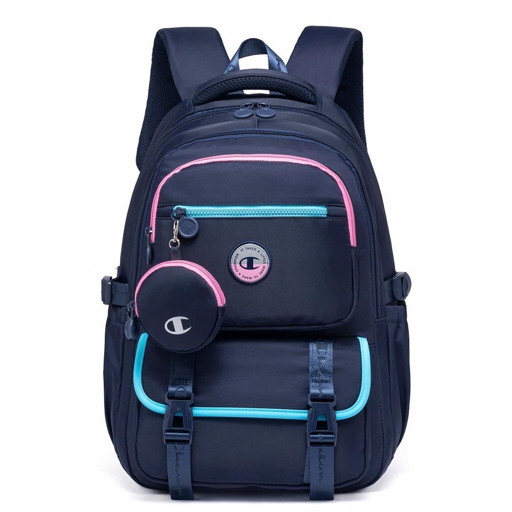 Mochila Champion Reforçada Juvenil Bolsos Espaçosa 37L